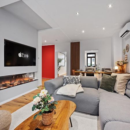 Edler Wohnraum Schlossteich-Suite 3 Sz Mit Zwei Balkonen, Kaffeevollautomat, Kamin, Klima, Lift & Zwei Parkplaetzen Chemnitz Ngoại thất bức ảnh