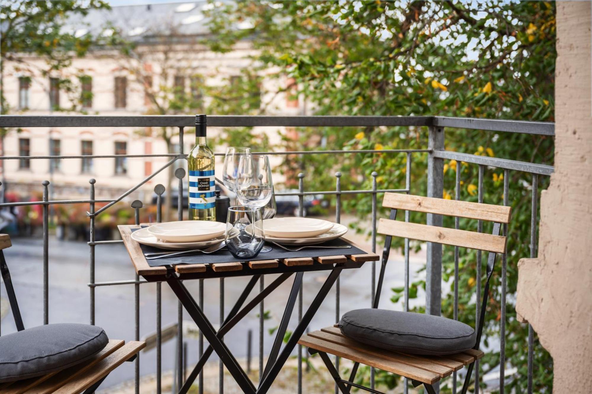 Edler Wohnraum Schlossteich-Suite 3 Sz Mit Zwei Balkonen, Kaffeevollautomat, Kamin, Klima, Lift & Zwei Parkplaetzen Chemnitz Ngoại thất bức ảnh