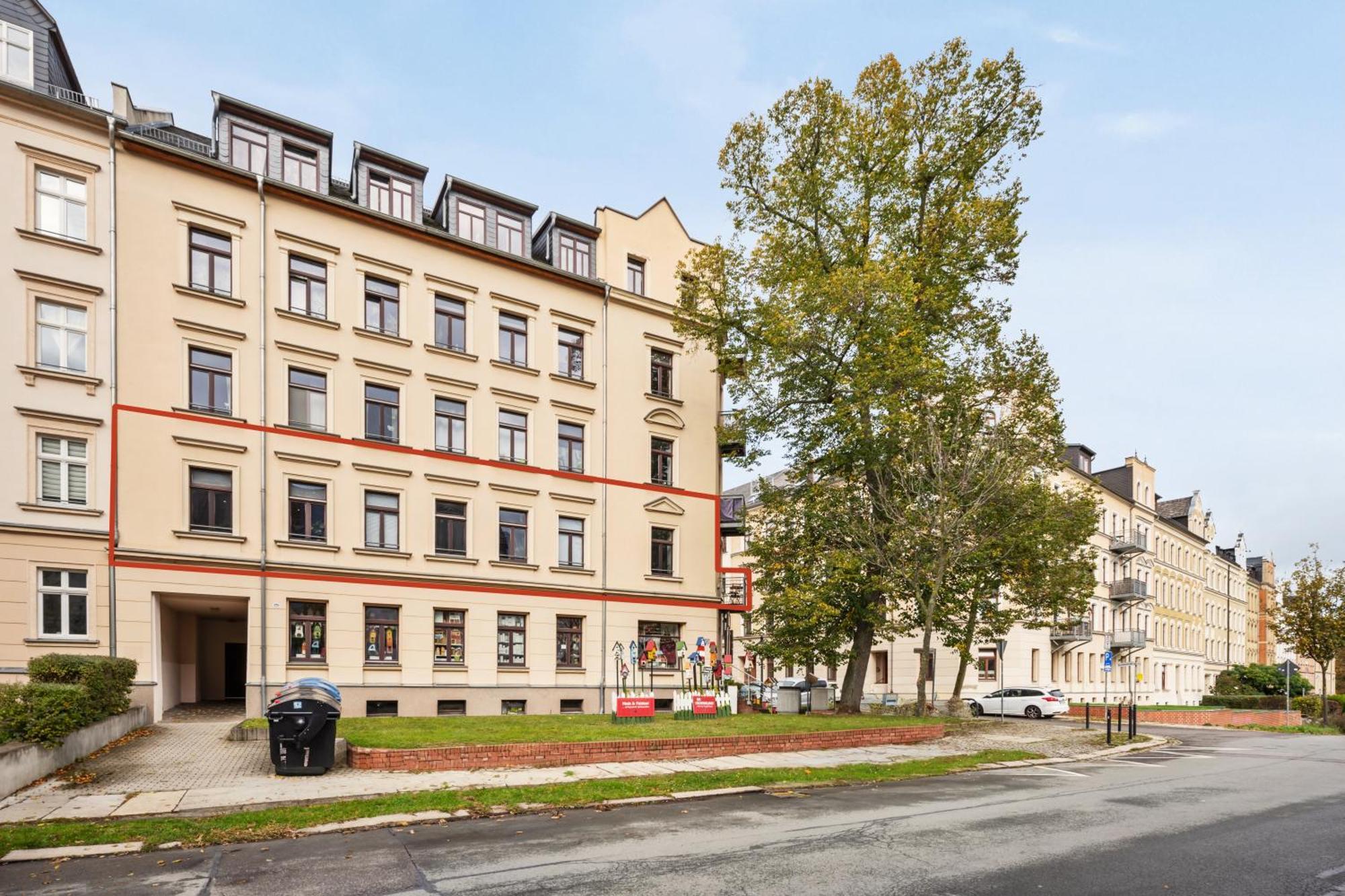 Edler Wohnraum Schlossteich-Suite 3 Sz Mit Zwei Balkonen, Kaffeevollautomat, Kamin, Klima, Lift & Zwei Parkplaetzen Chemnitz Ngoại thất bức ảnh